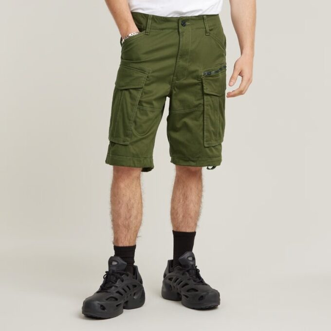 Rovic Zip Relaxed Shorts