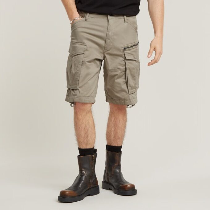 Rovic Zip Relaxed Shorts