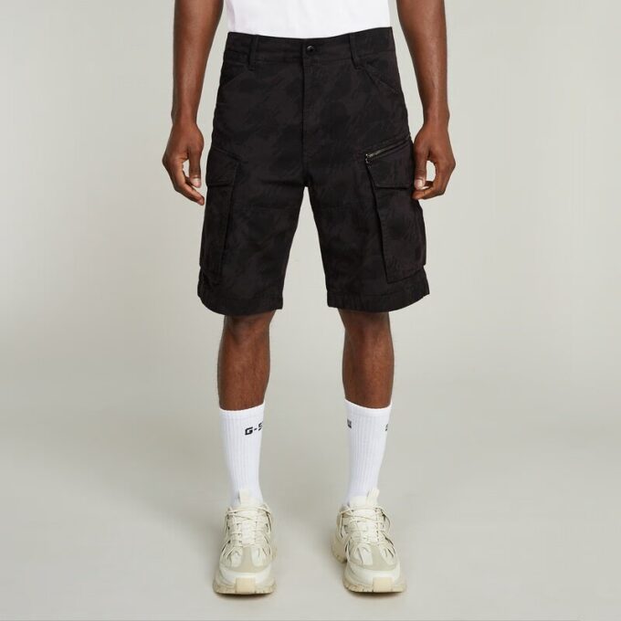 Rovic Zip Relaxed Shorts Rovic Zip Relaxed Shorts