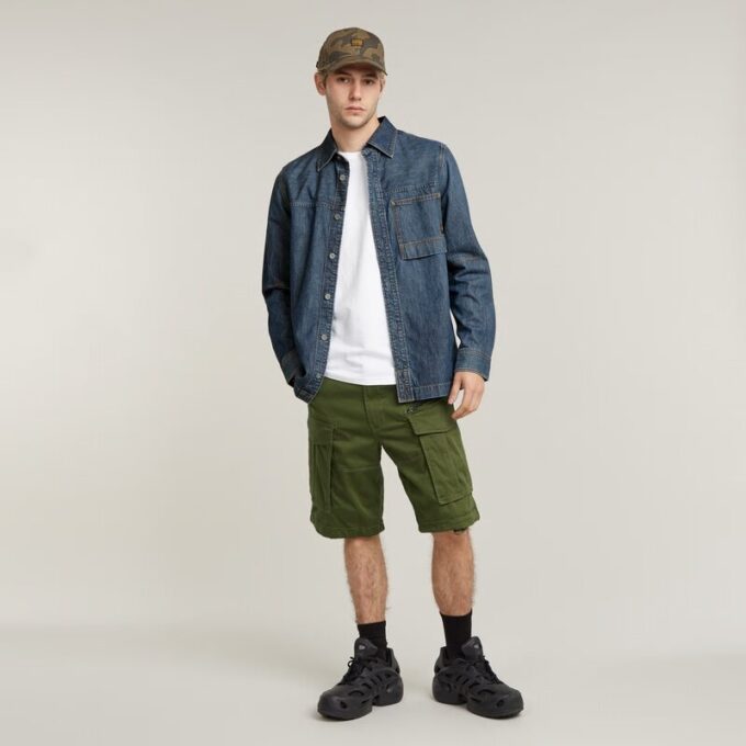 Rovic Zip Relaxed Shorts