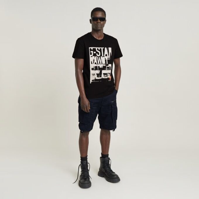 Rovic Zip Relaxed Shorts Rovic Zip Relaxed Shorts