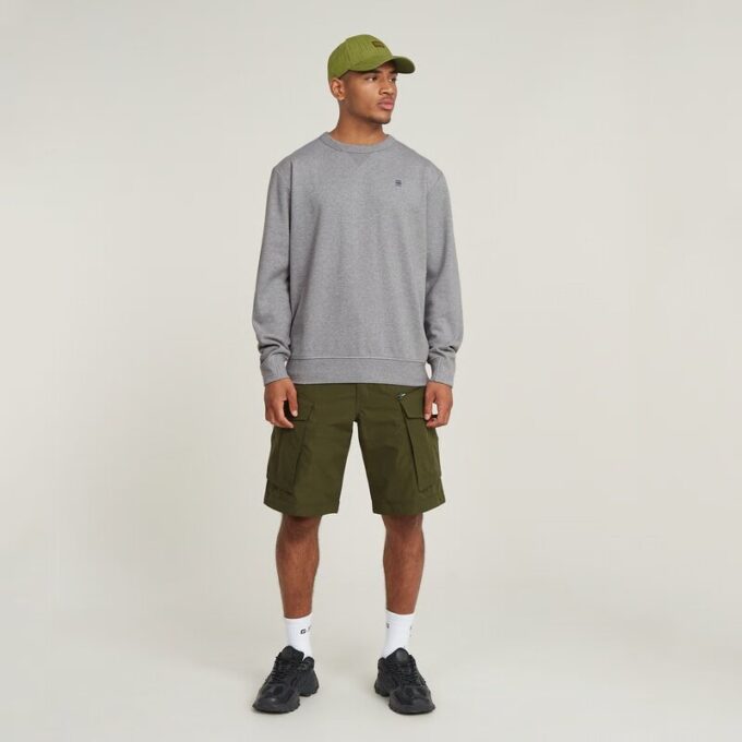 Rovic Zip Relaxed Shorts Rovic Zip Relaxed Shorts