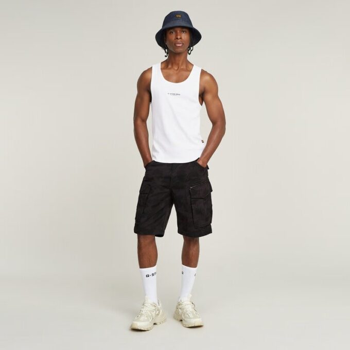 Rovic Zip Relaxed Shorts Rovic Zip Relaxed Shorts