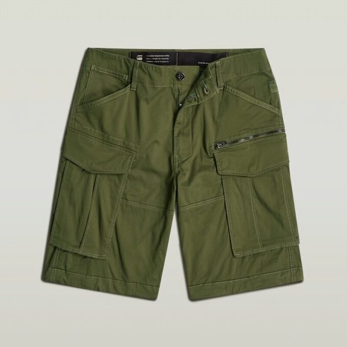 Rovic Zip Relaxed Shorts