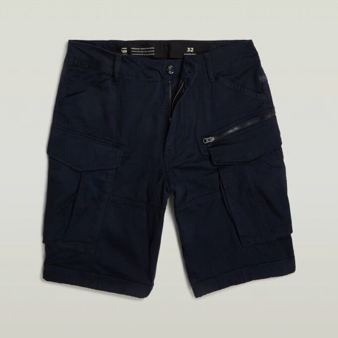 Rovic Zip Relaxed Shorts Rovic Zip Relaxed Shorts