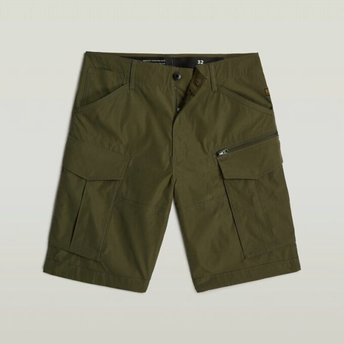 Rovic Zip Relaxed Shorts Rovic Zip Relaxed Shorts