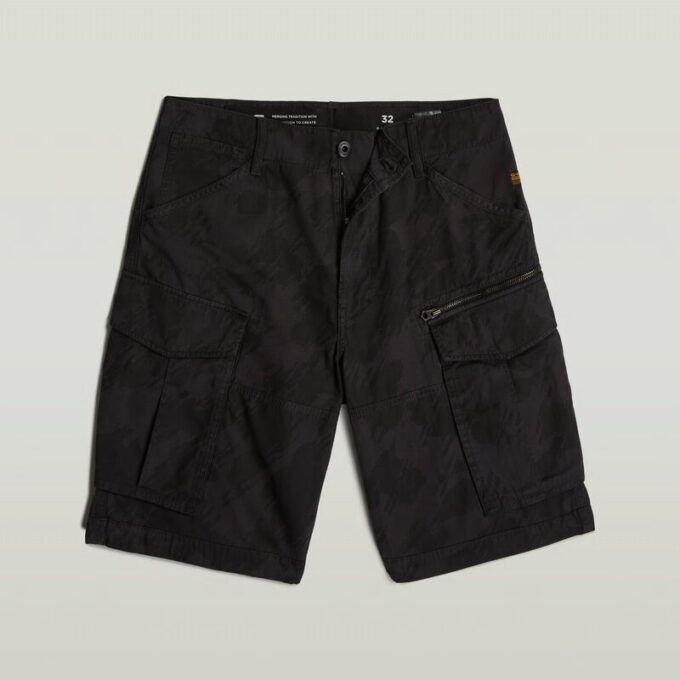 Rovic Zip Relaxed Shorts Rovic Zip Relaxed Shorts