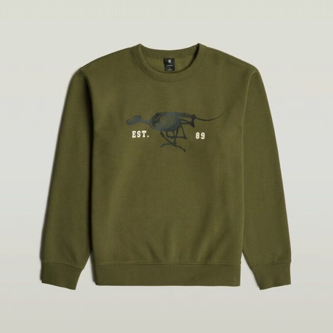 Running Dog Back Sweater Running Dog Back Sweater