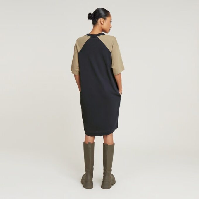 Saddle Sleeve Loose T-Shirt Dress Saddle Sleeve Loose T-Shirt Dress