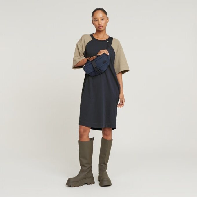 Saddle Sleeve Loose T-Shirt Dress Saddle Sleeve Loose T-Shirt Dress