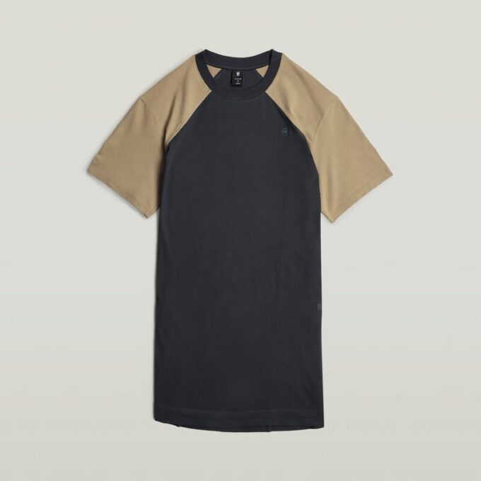 Saddle Sleeve Loose T-Shirt Dress Saddle Sleeve Loose T-Shirt Dress