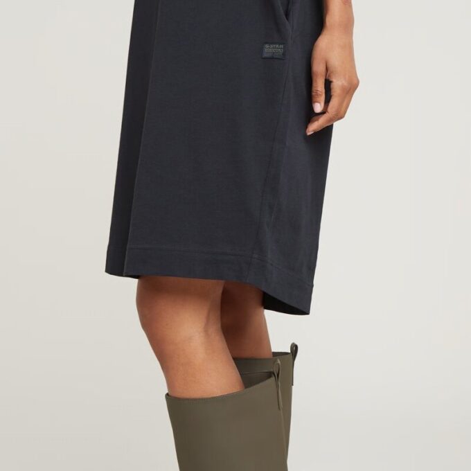 Saddle Sleeve Loose T-Shirt Dress Saddle Sleeve Loose T-Shirt Dress