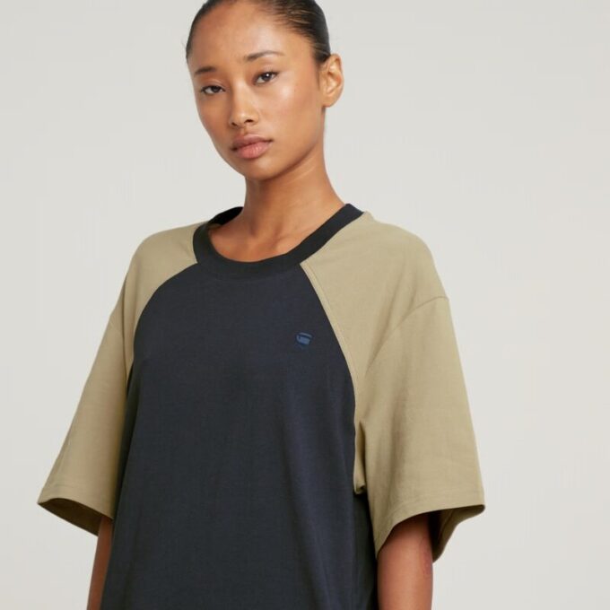 Saddle Sleeve Loose T-Shirt Dress Saddle Sleeve Loose T-Shirt Dress