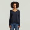 Scoop Neck Long Sleeve T-Shirt Scoop Neck Long Sleeve T-Shirt