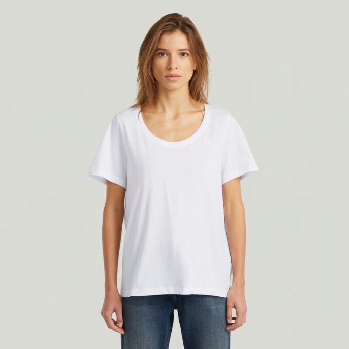 Scoop Neck T-Shirt Scoop Neck T-Shirt