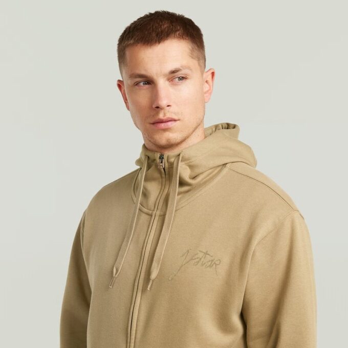 Script Hoodie Zip Sweater Script Hoodie Zip Sweater