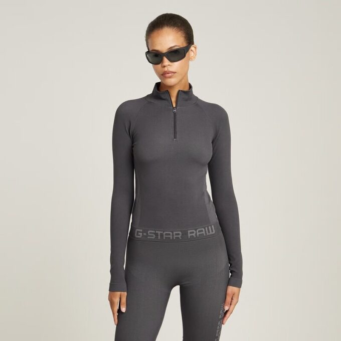 Seamless Zip Top Seamless Zip Top