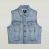 Shrunken Denim Vest