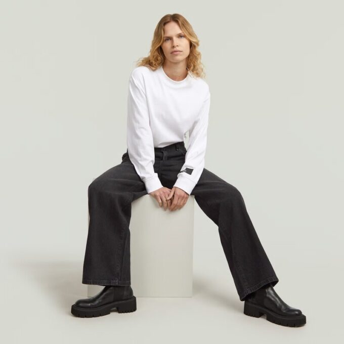 Skater High Loose Jeans