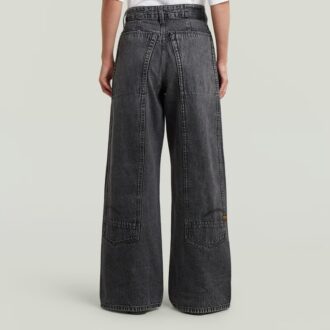 Skater Long Pocket High Loose Jeans