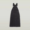 Skater Maxi Dungaree Dress