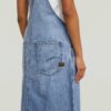 Skater Maxi Dungaree Dress Skater Maxi Dungaree Dress
