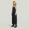Skater Maxi Dungaree Dress