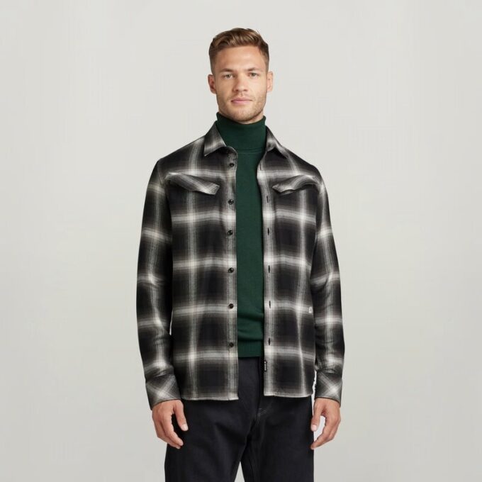 Slant Pocket Slim Shirt Slant Pocket Slim Shirt