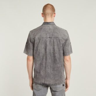 Slanted Double Pocket Regular Shirt