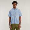 Slanted Double Pocket Shirt