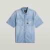 Slanted Double Pocket Shirt