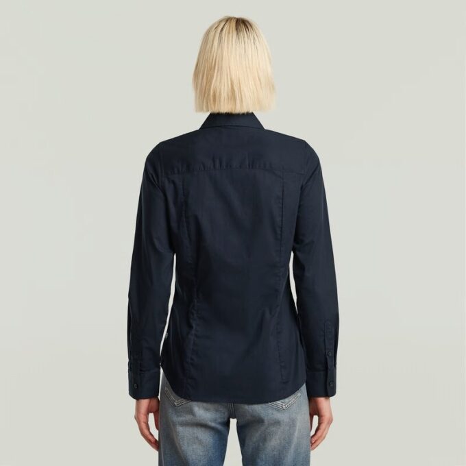 Slim Poplin Long Sleeve Shirt Slim Poplin Long Sleeve Shirt