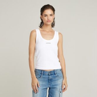 Slim Rib Tank Top