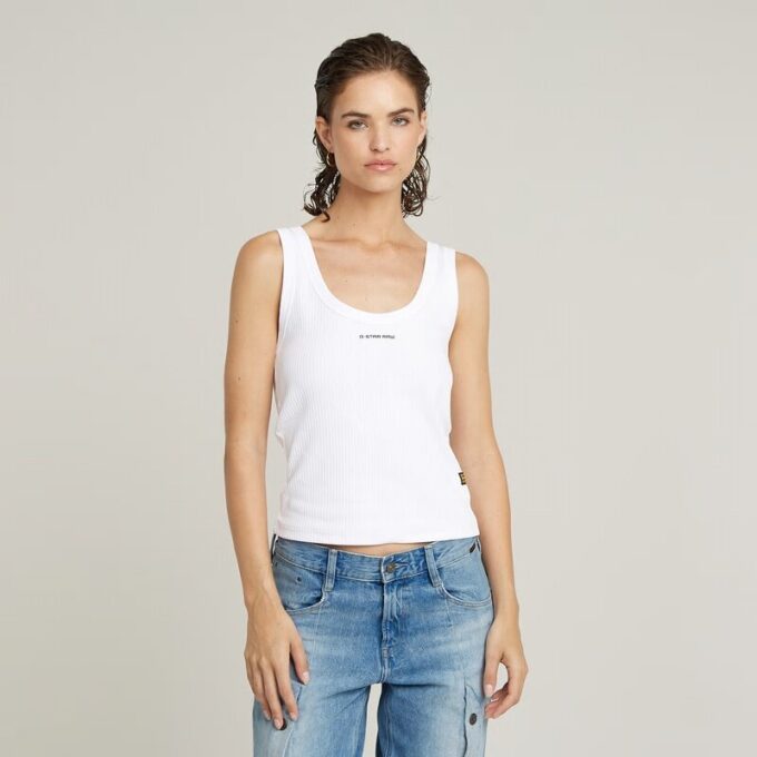 Slim Rib Tank Top Slim Rib Tank Top