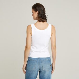 Slim Rib Tank Top