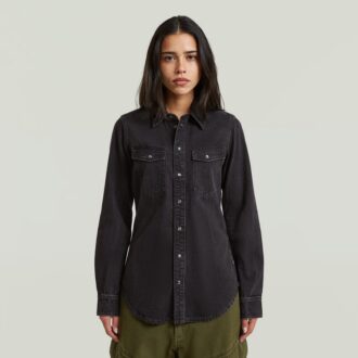 Slim Western Shirt