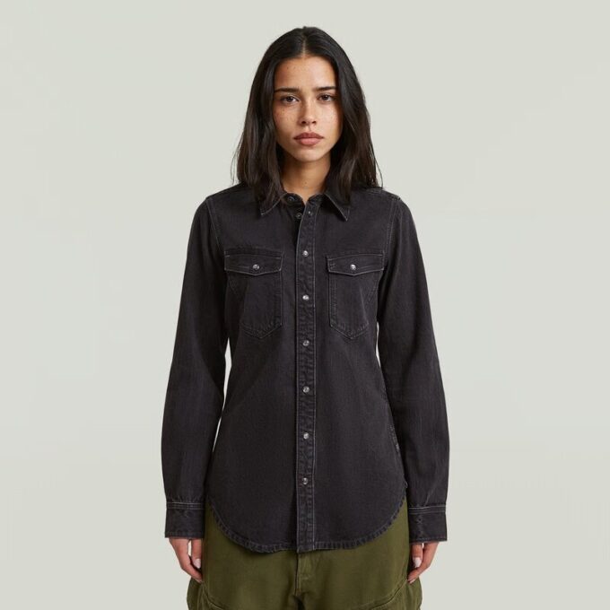 Slim Western Shirt Slim Western Shirt