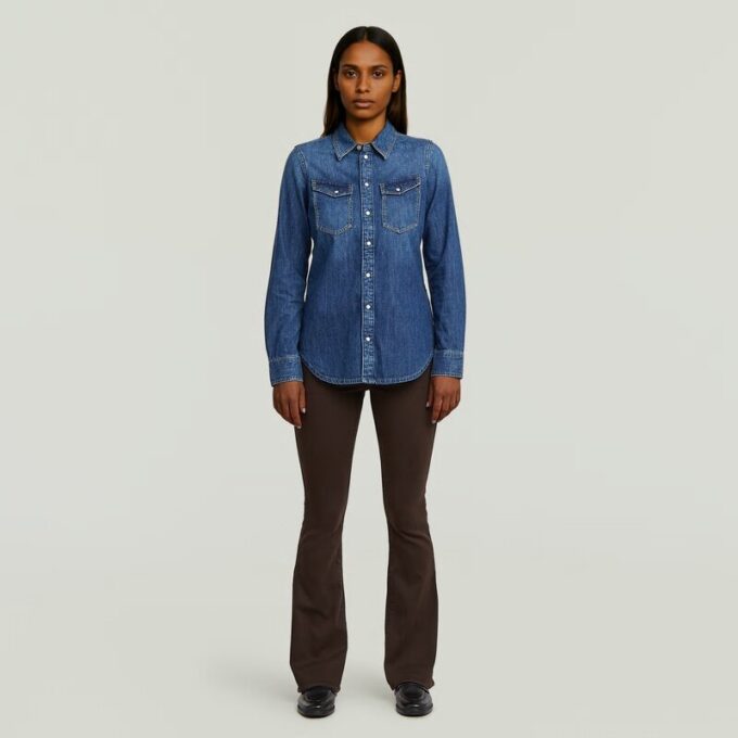 Slim Western Shirt Slim Western Shirt