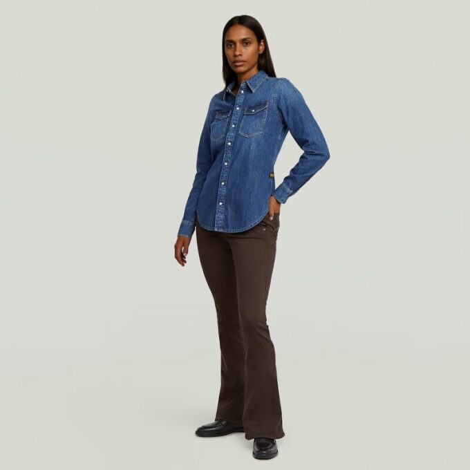 Slim Western Shirt Slim Western Shirt