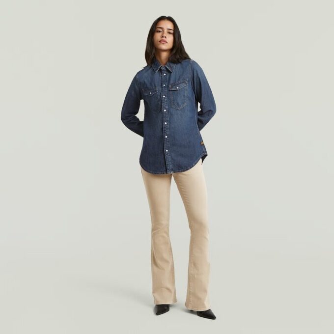 Slim Western Shirt Slim Western Shirt