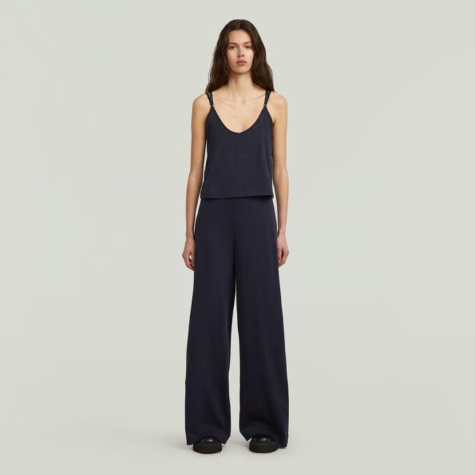Spaghetti Strap Loose Jumpsuit Spaghetti Strap Loose Jumpsuit