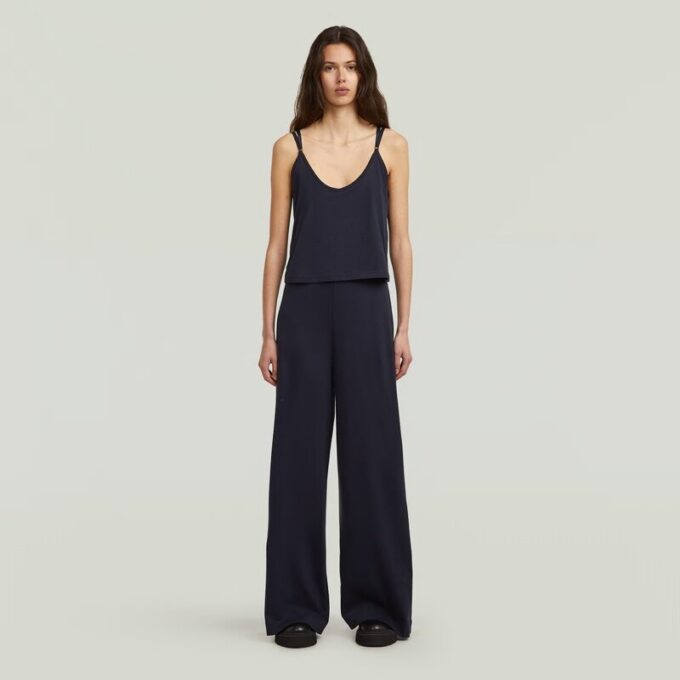 Spaghetti Strap Loose Jumpsuit Spaghetti Strap Loose Jumpsuit