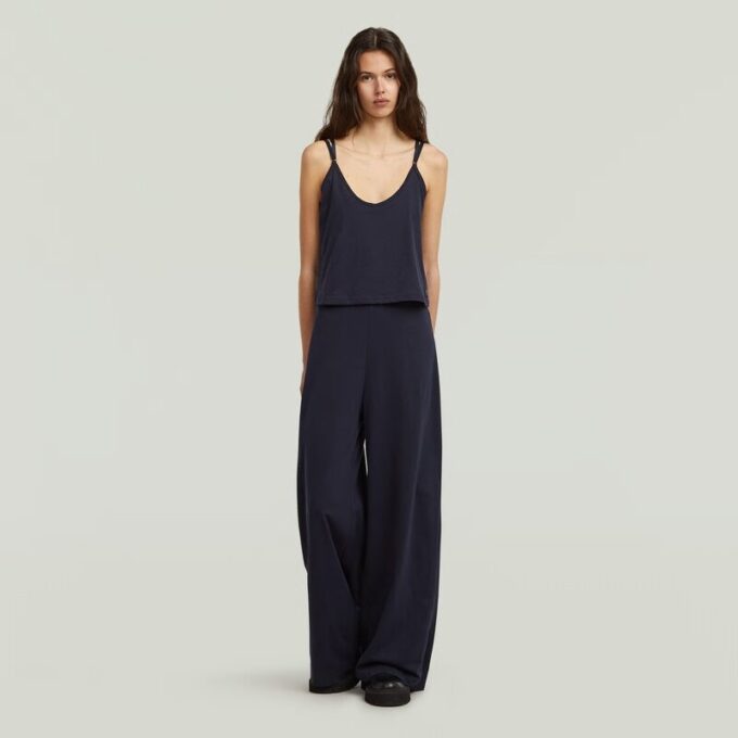 Spaghetti Strap Loose Jumpsuit Spaghetti Strap Loose Jumpsuit