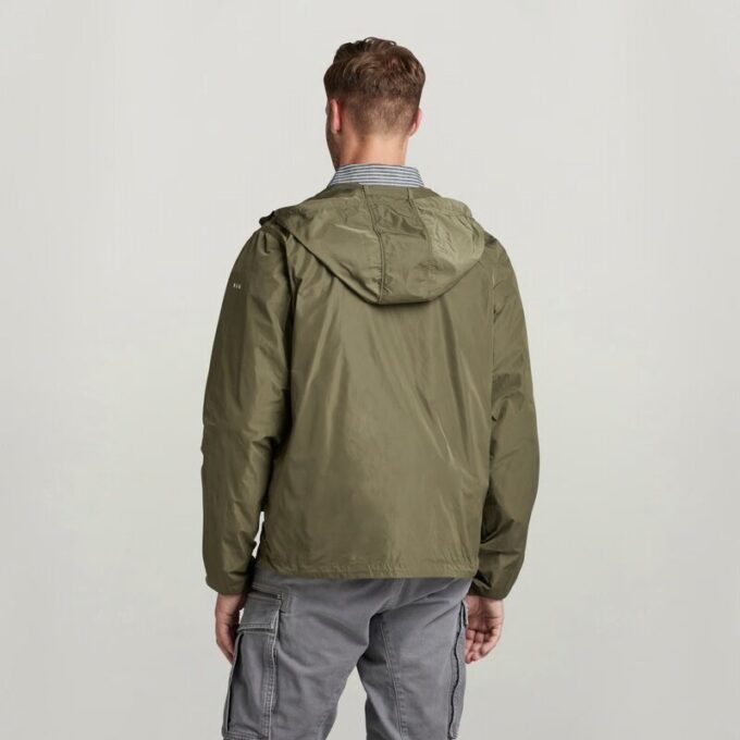 Sporty Hooded Jacket