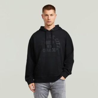 Spray Relaxed Hoodie Sweater
