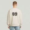 Sprayed 89 Graphic Loose Sweater Sprayed 89 Graphic Loose Sweater