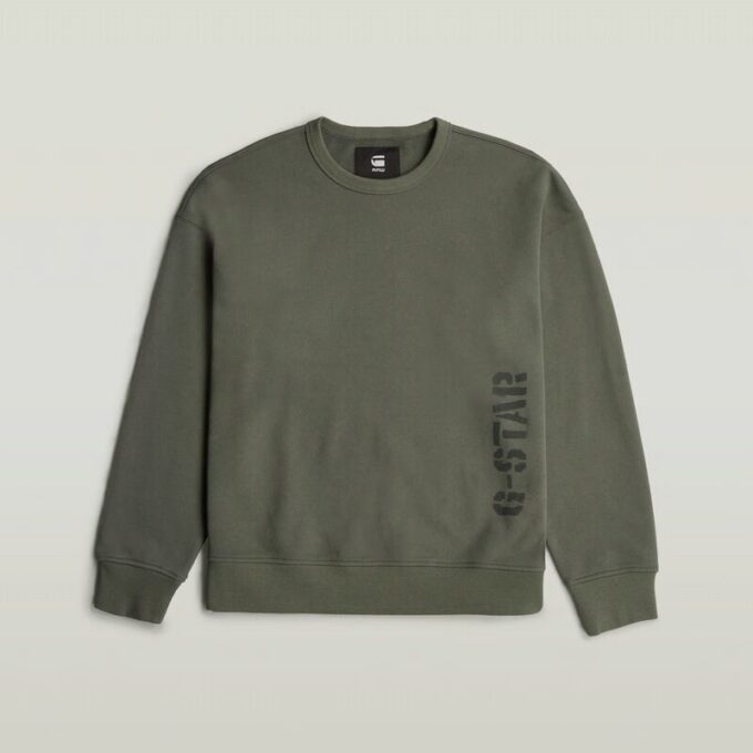 Sprayed 89 Graphic Loose Sweater Sprayed 89 Graphic Loose Sweater