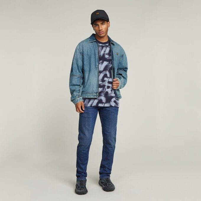 Sprayed Letters Loose T-Shirt Sprayed Letters Loose T-Shirt