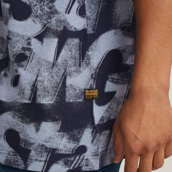 Sprayed Letters Loose T-Shirt Sprayed Letters Loose T-Shirt