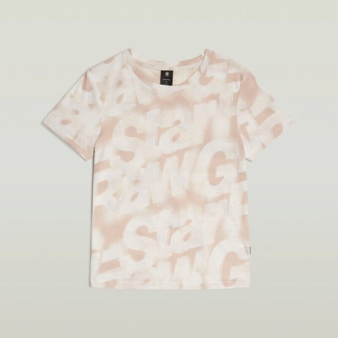 Sprayed Letters T-Shirt Sprayed Letters T-Shirt